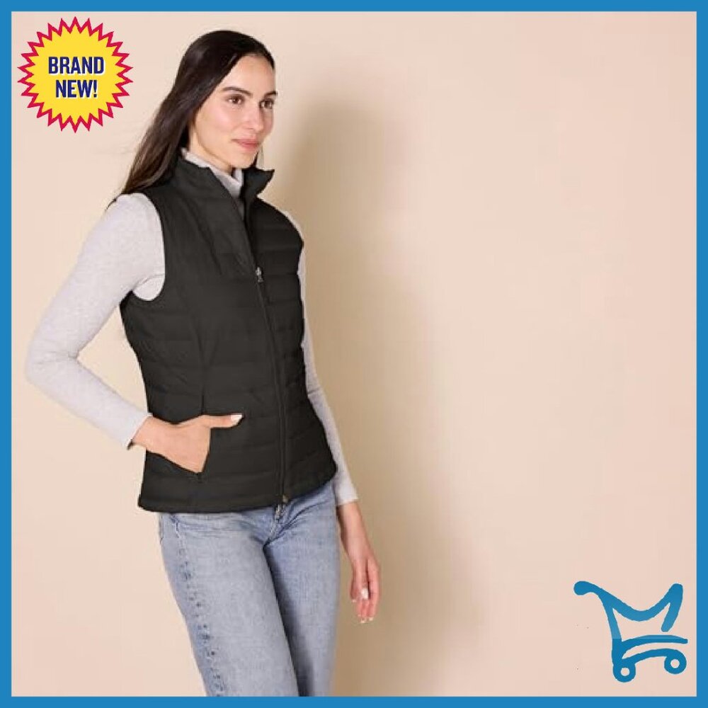 Lightweight Water-Resistant Packable Puffer Vest … - image 3